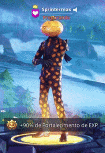 Guy In Suit And Pumpkin Head Fortnite Dances GIF