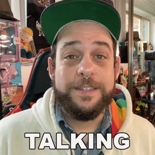 Guy Is Talking GIF