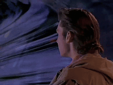 Guy Jumping Into Vortex GIF