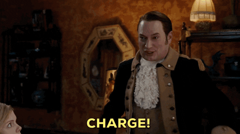 Guy Loudly Shouted Charge GIF