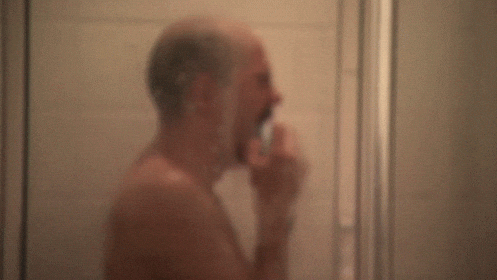 Guy Meltdown Crying In Bathroom GIF