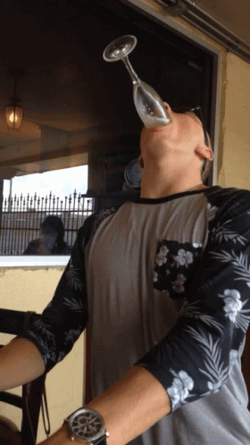 Guy Mimosa Gulp GIF