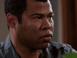 Guy Nervous Sweating Water GIF