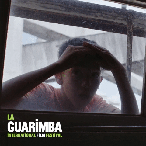 Guy Peeking La Guarimba Let Me In Meme GIF