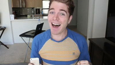 Guy Proudly Singing On Camera GIF