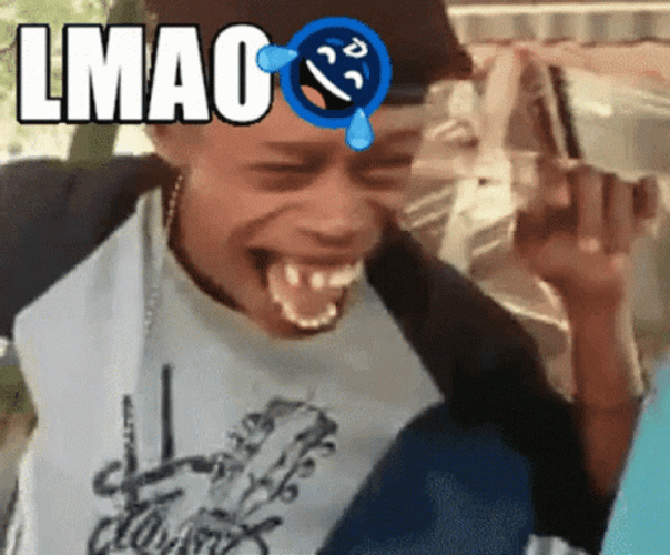 Guy Rolling On The Floor Laughing So Hard GIF