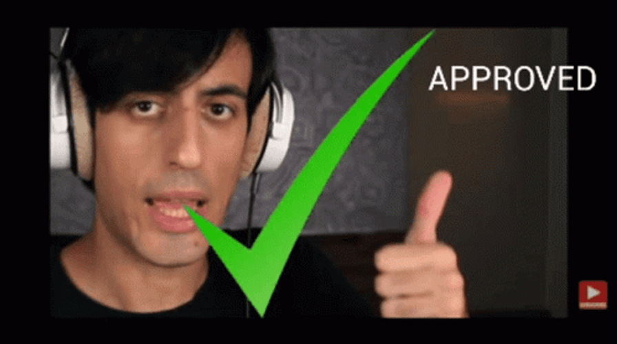 Guy Say Approved GIF
