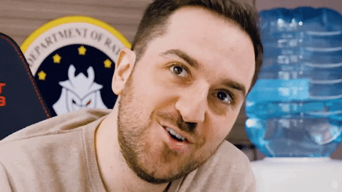 Guy Silence Laugh GIF