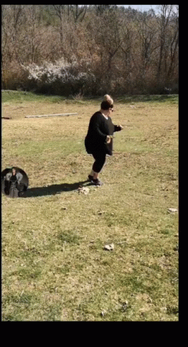 Guy Slipping On The Field GIF