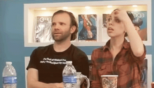 Guy Smile And Bang Head On Desk GIF