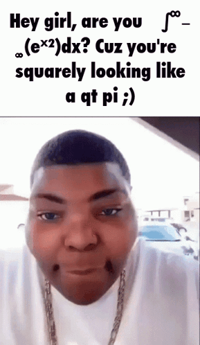 Guy Using Equations To Rizz Meme GIF