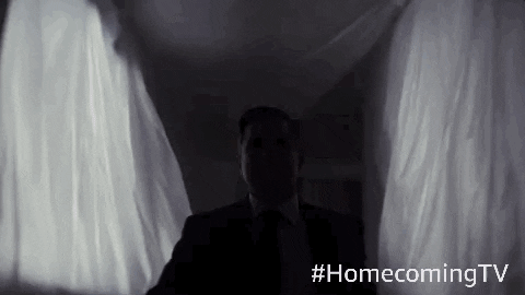 Guy Walking Fast To Deliver News GIF