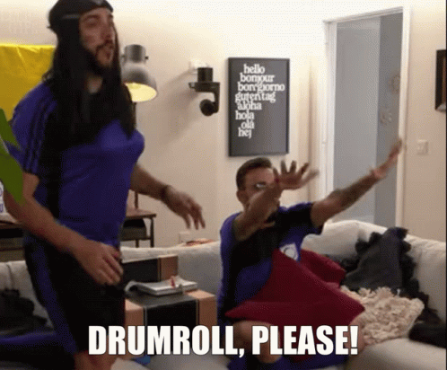 Guys Can I Get A Drum Roll Please GIF