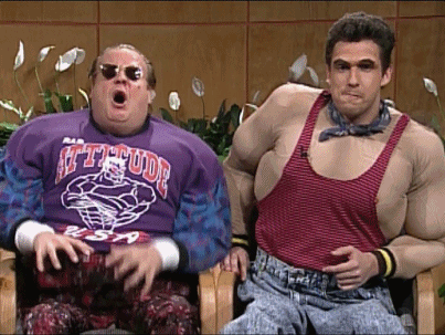 Guys Sitting On The Bench GIF