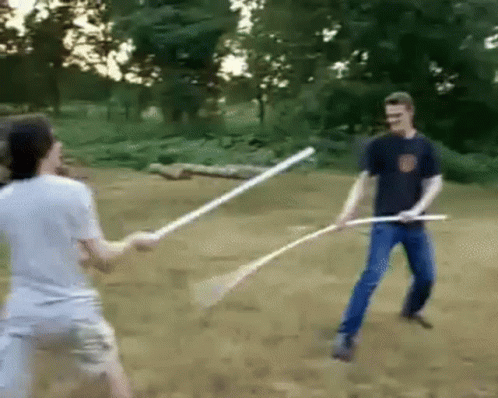 Guys Stick Sword Fight GIF