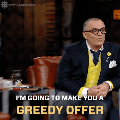 Guzzo Making Greedy Offer GIF