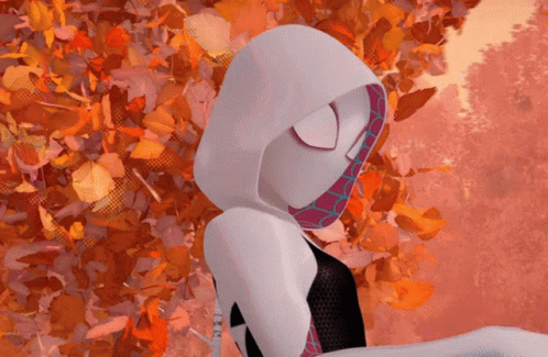 Gwen Stacy Face Reveal GIF