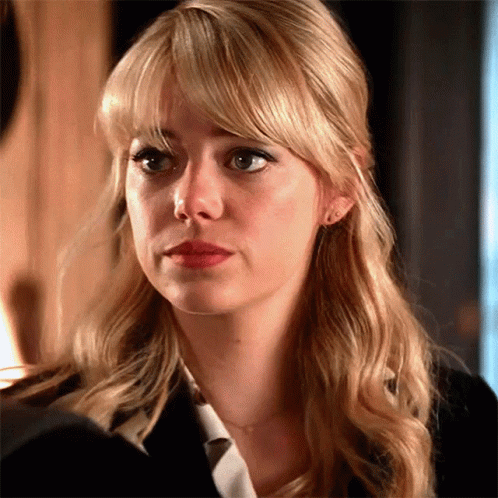 Gwen Stacy Speechless Reaction GIF