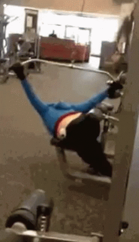 Gym Novice Funny Work Out Routine GIF