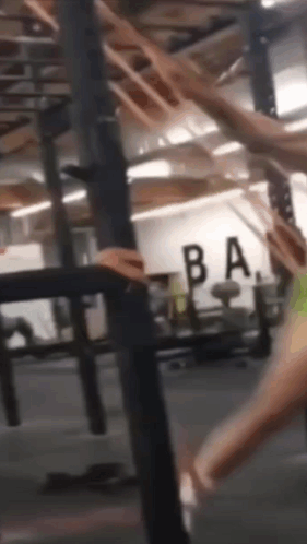 Gym Sign Saying Ba