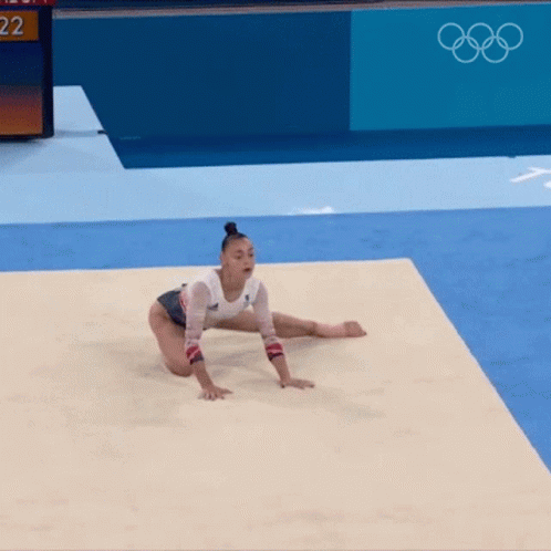 Gymnastics Jennifer Gadirova Turn Around GIF