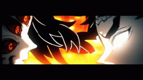 Gyomei Vs Doma Face Off GIF