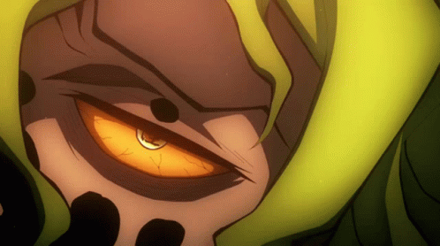 Gyutaro Eye Close Up GIF