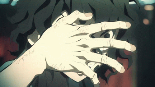 Gyutaro Part Hair GIF