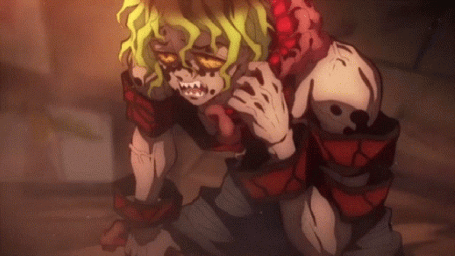 Gyutaro Animated Character GIF