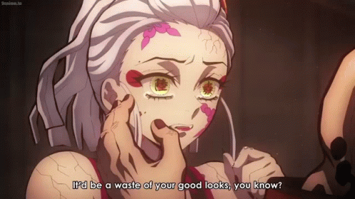 Gyutaro Good Looks GIF