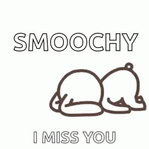 Smoochy Face Down Missing You GIF