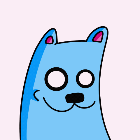 Ha Blue Dog Funny Wah GIF
