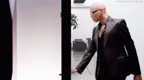 Ha Gay Drag Queen Tough Guy GIF