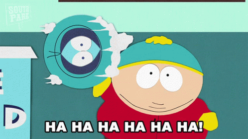 Ha Ha Ha South Park Eric Cartman GIF