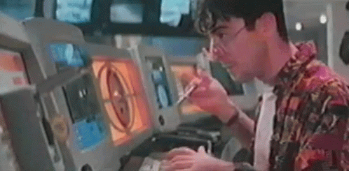 Hacker Im In Allan Cumming Flipping Pen GIF