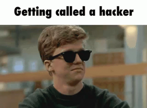 Hacker Im In Cool Boy Wearing Dark Shades GIF