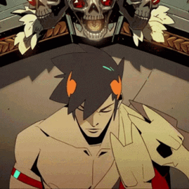 Hades Zagreus Hair Brush Underworld Game GIF