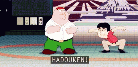 Hadouken Fortnite Peter Griffin Power GIF