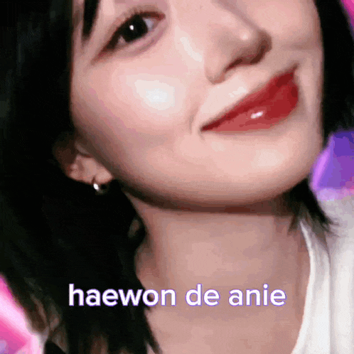 Haewon De Anie Nmixx Anie Gif GIF