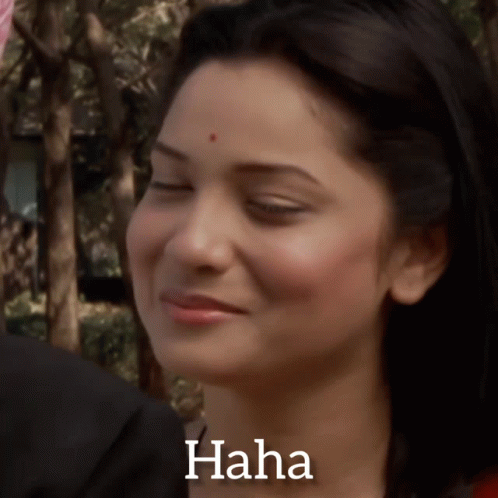 Haha Ankita Lokhande GIF