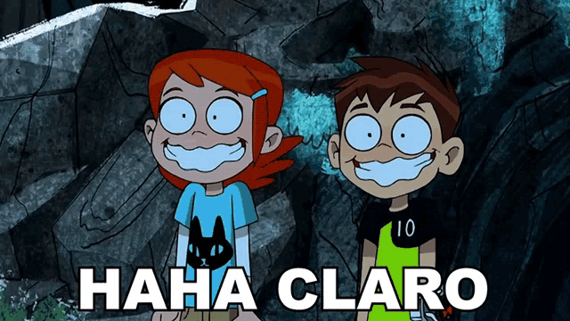 Haha Claro Ben 10 GIF