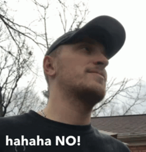 Haha No Guy Scared GIF