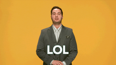 Haha No Laugh Out Loud GIF