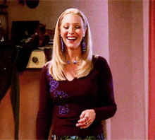 Haha Phoebe Buffay GIF
