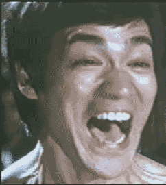 Hahaha I'm Serious Bruce Lee GIF