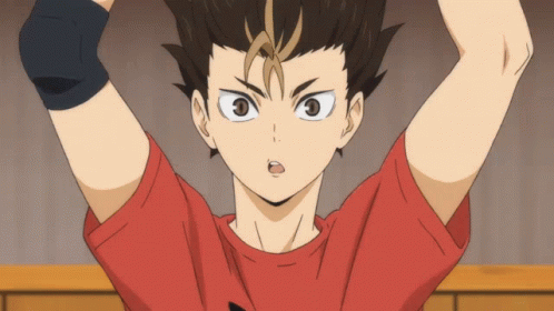 Haikyuu Nishinoya Yū Epic Reaction Facepalm Meme GIF