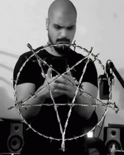 Hail Satan 398 X 498 Gif GIF