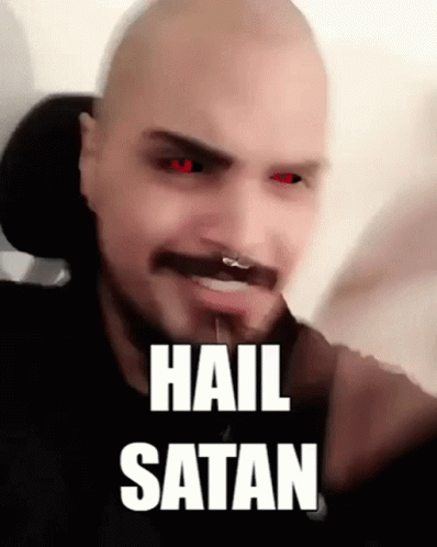 Hail Satan 398 X 498 Gif GIF