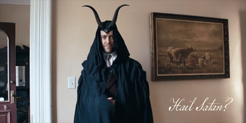 Hail Satan 498 X 249 Gif GIF