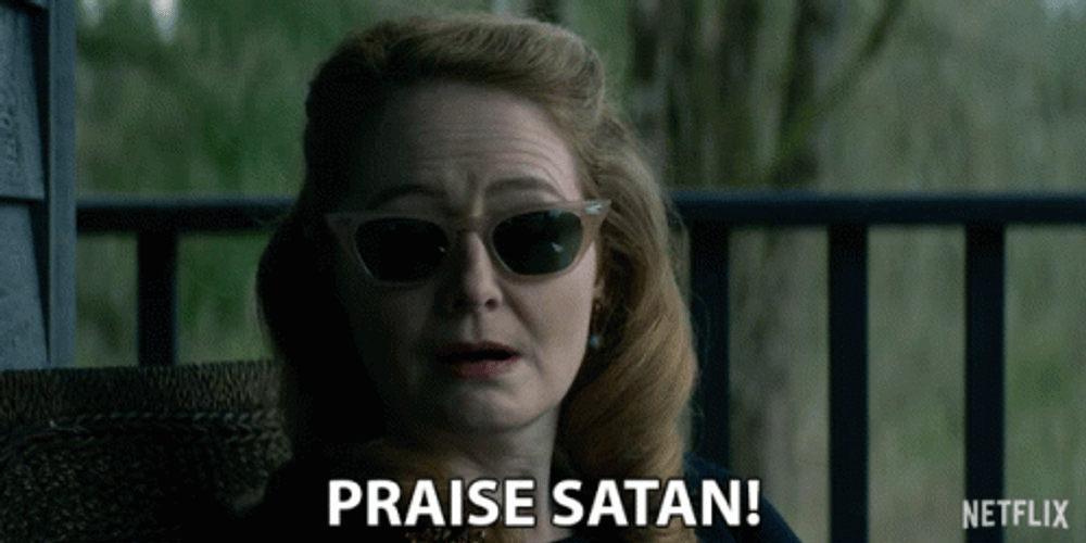 Hail Satan GIF